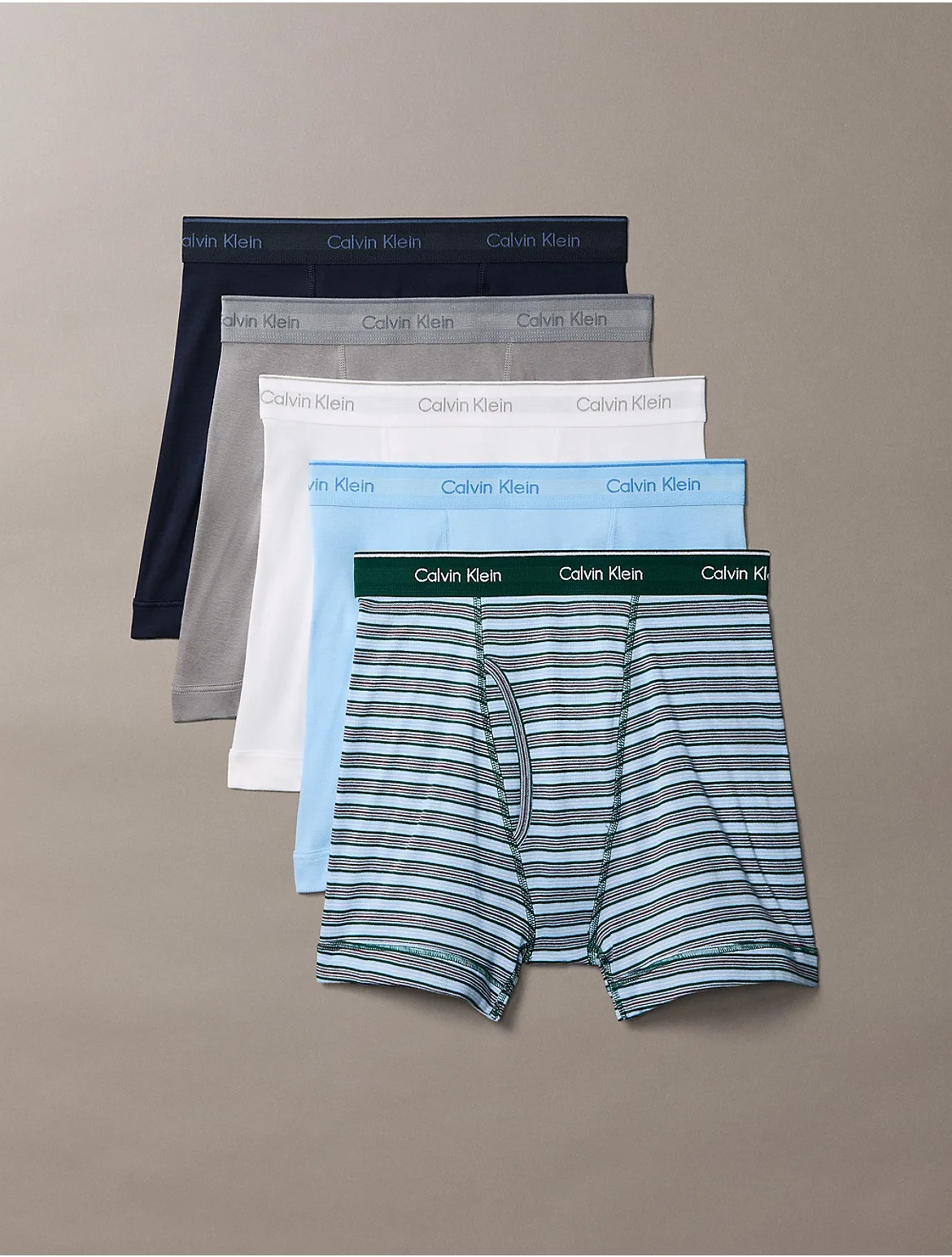Cotton Classics 5-Pack Boxer Brief by Calvin Klein