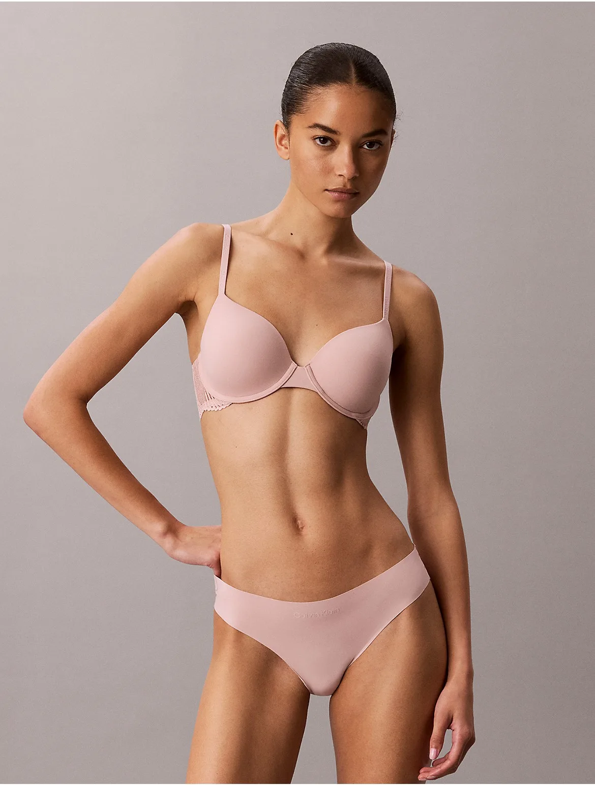 Perfectly Fit Lace Perfect Coverage Bra by Calvin Klein