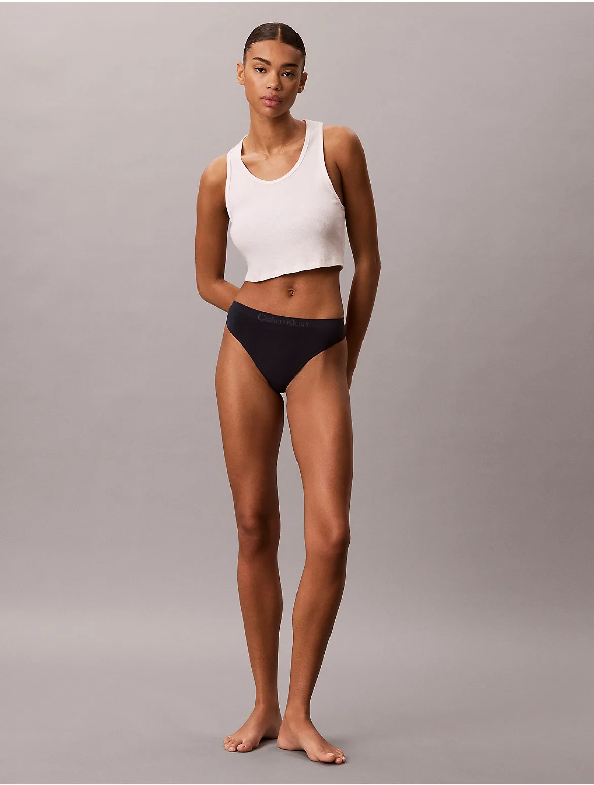 Bonded Flex Thong by Calvin Klein