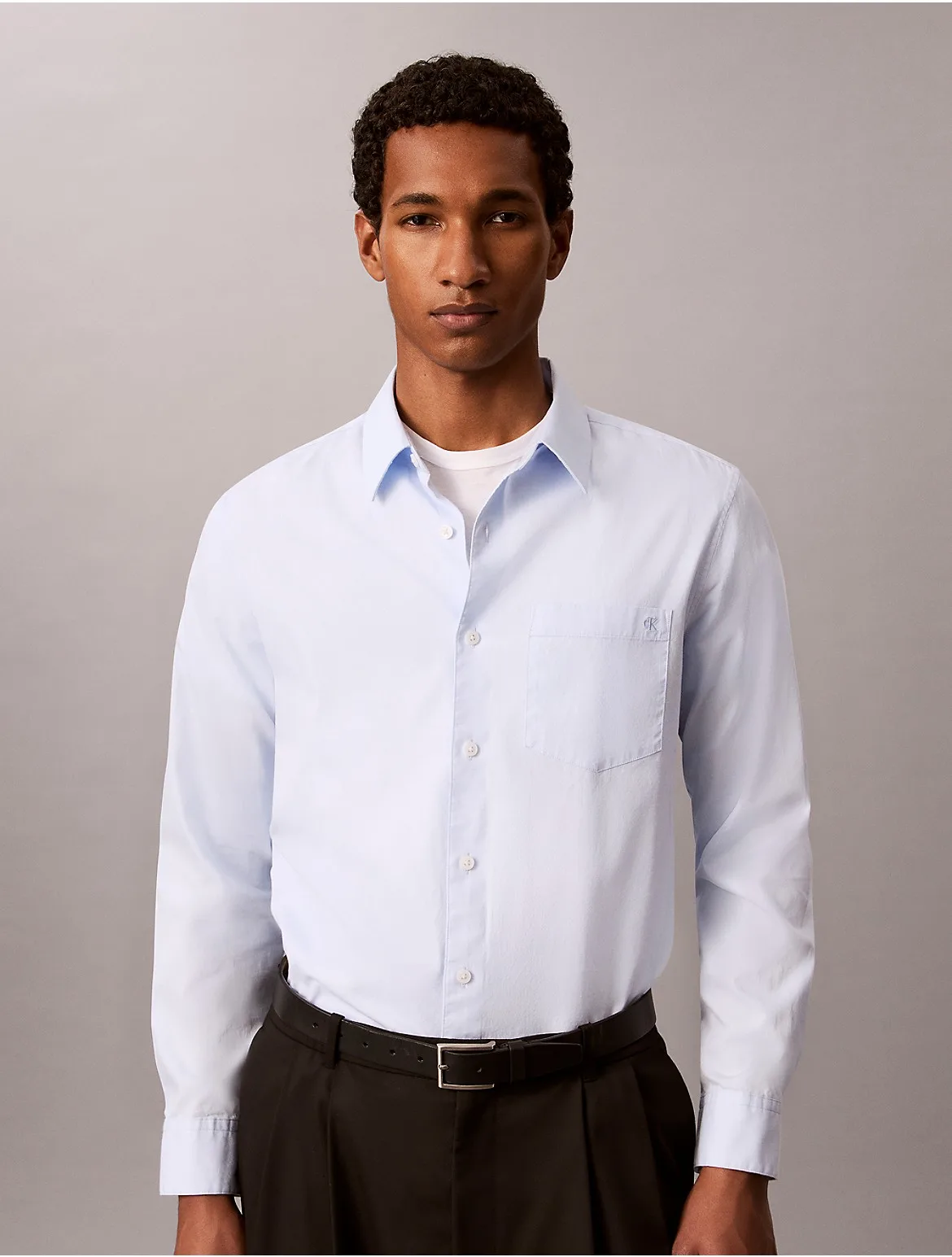 Oxford Classic Button-Down Shirt by Calvin Klein