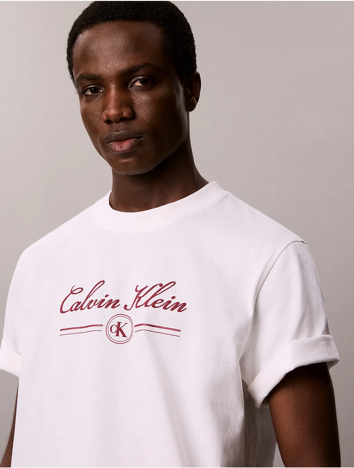Script Logo Graphic Tee by Calvin Klein Jeans