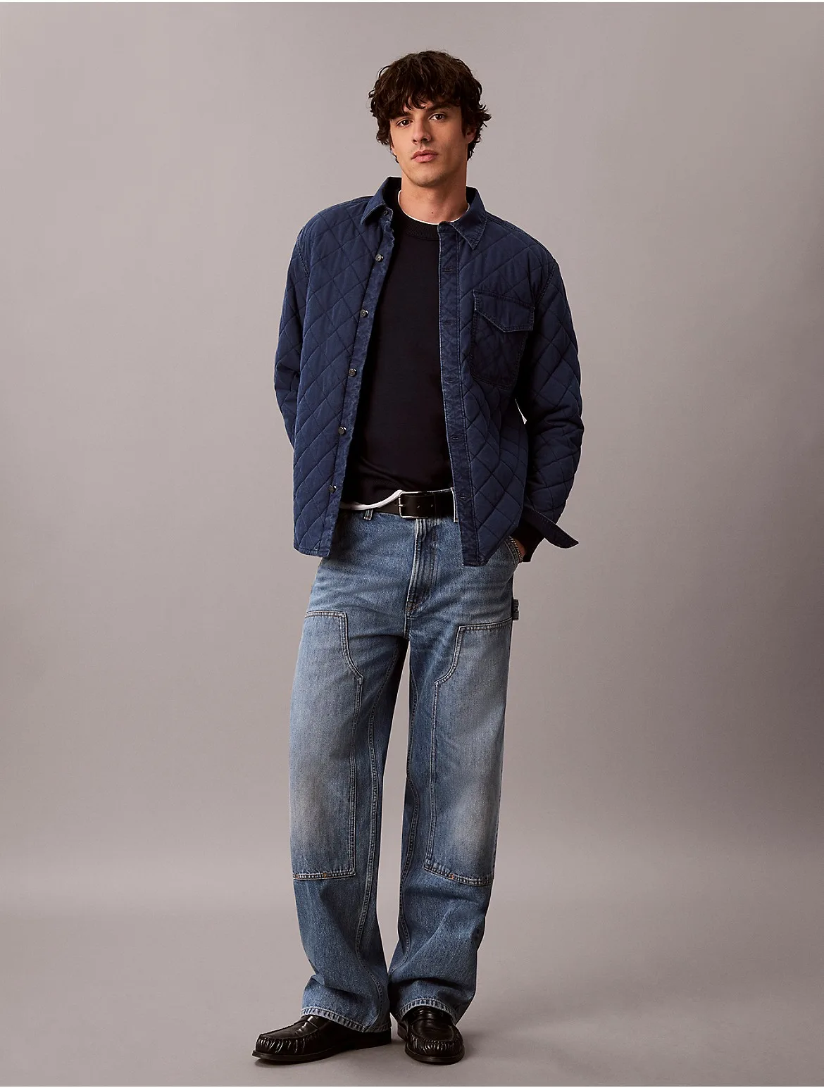 Quilted Nylon Overshirt by Calvin Klein Jeans