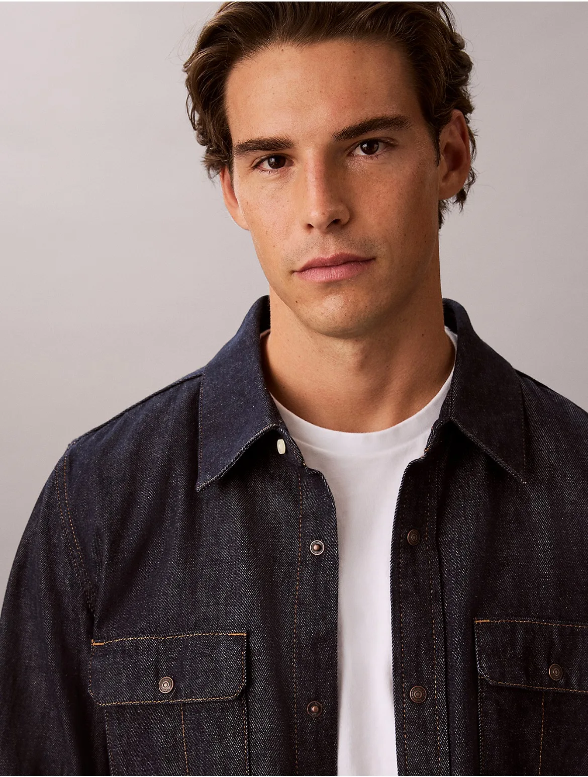 Western Denim Shirt by Calvin Klein Jeans