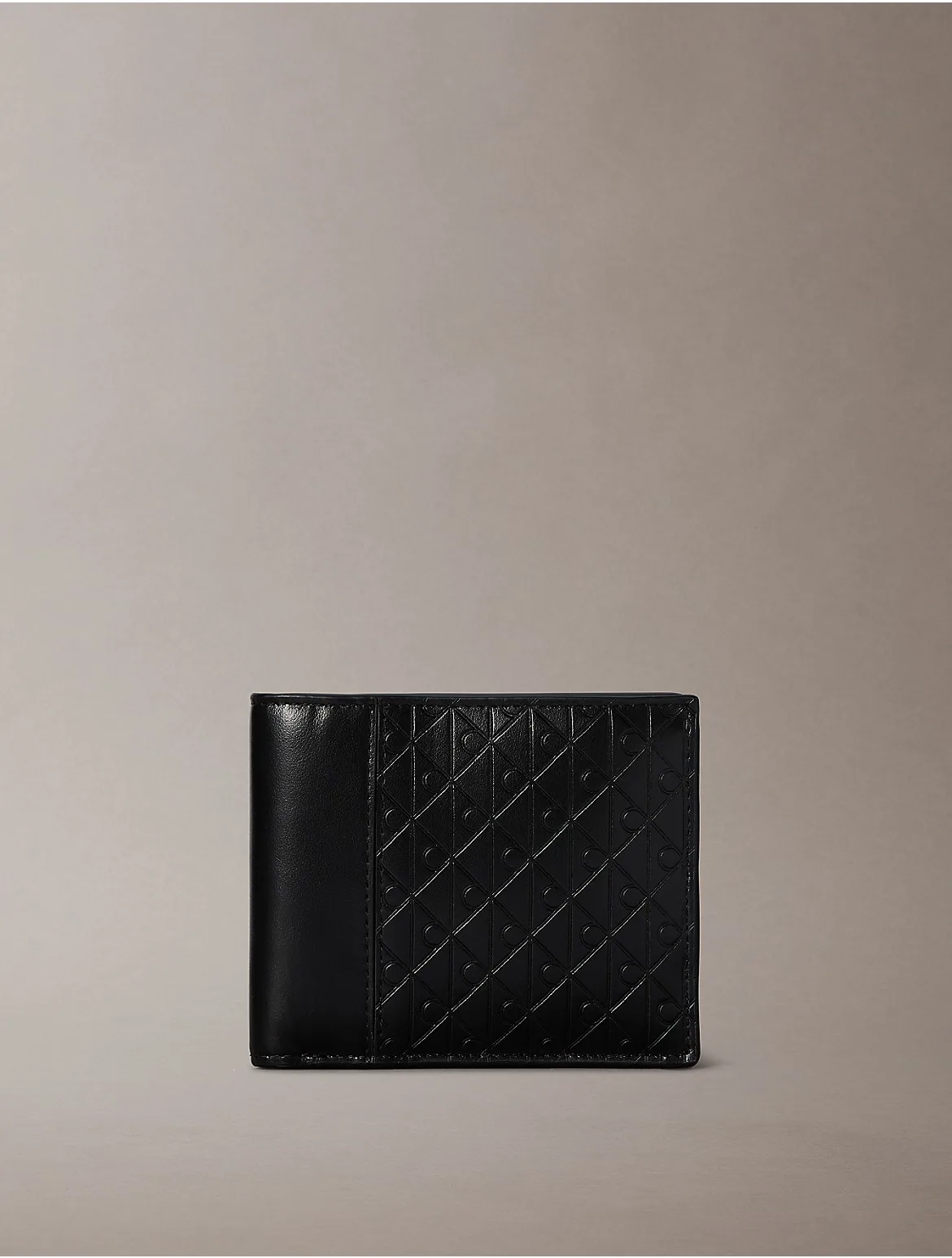 Refined Emblem Logo Mix Wallet by Calvin Klein
