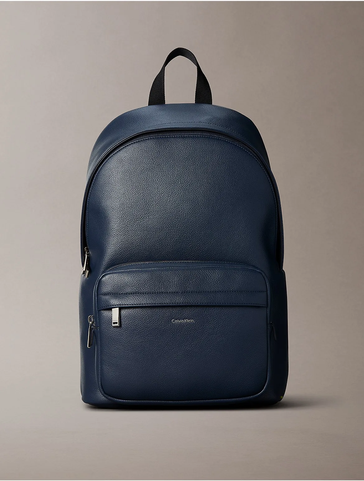 Raised Logo Round Backpack by Calvin Klein