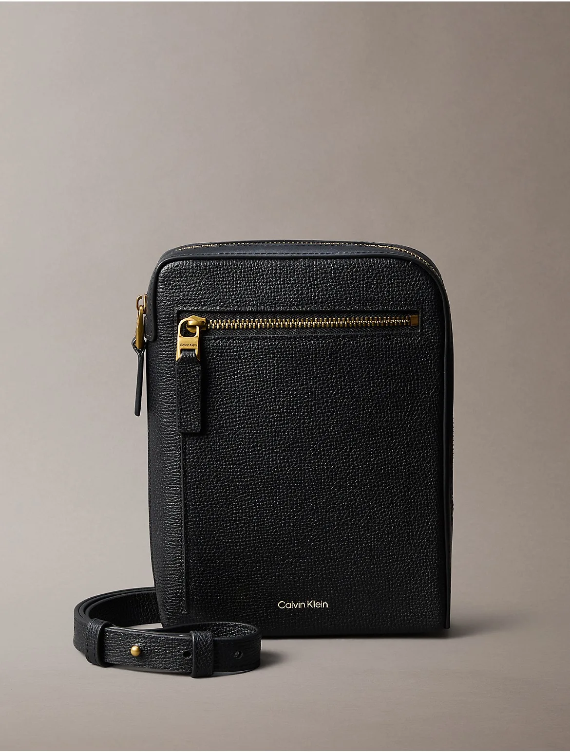 Premium Leather Crossbody by Calvin Klein