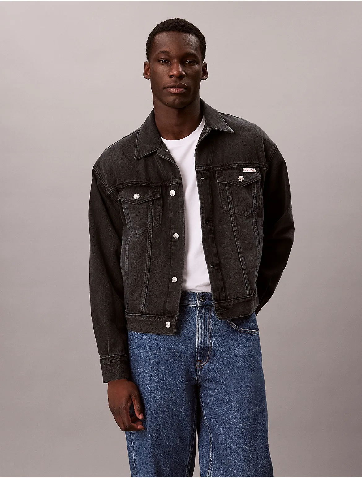 90s Denim Trucker Jacket by Calvin Klein Jeans