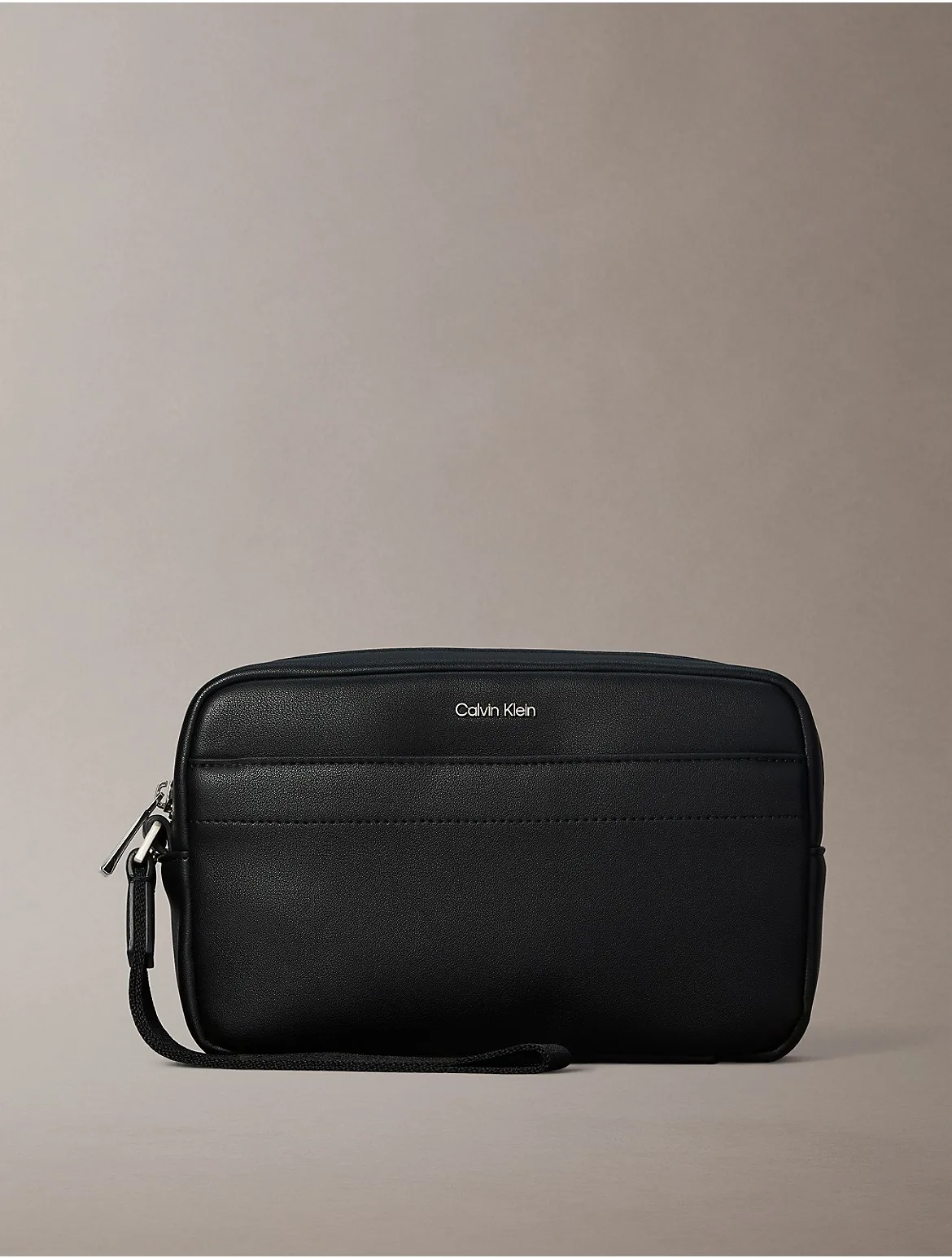 Raised Logo Pouch by Calvin Klein