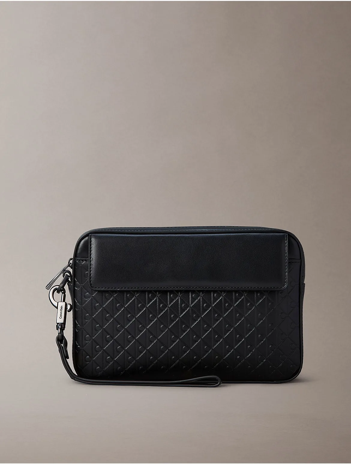 Allover Emblem Logo Pouch by Calvin Klein