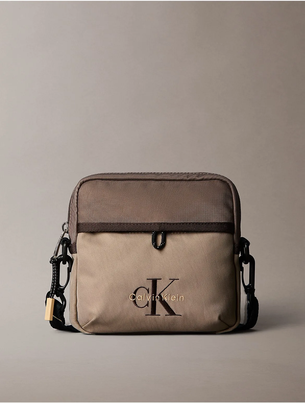 Bold Monologo Colorblock Crossbody Bag by Calvin Klein