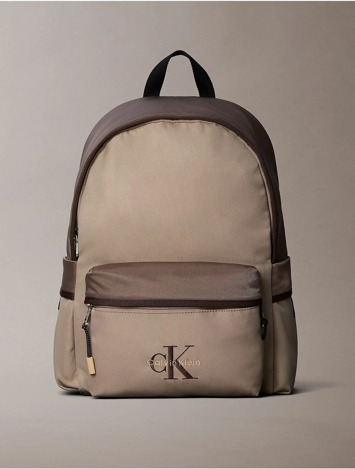 Bold Monologo Colorblock Round Backpack by Calvin Klein
