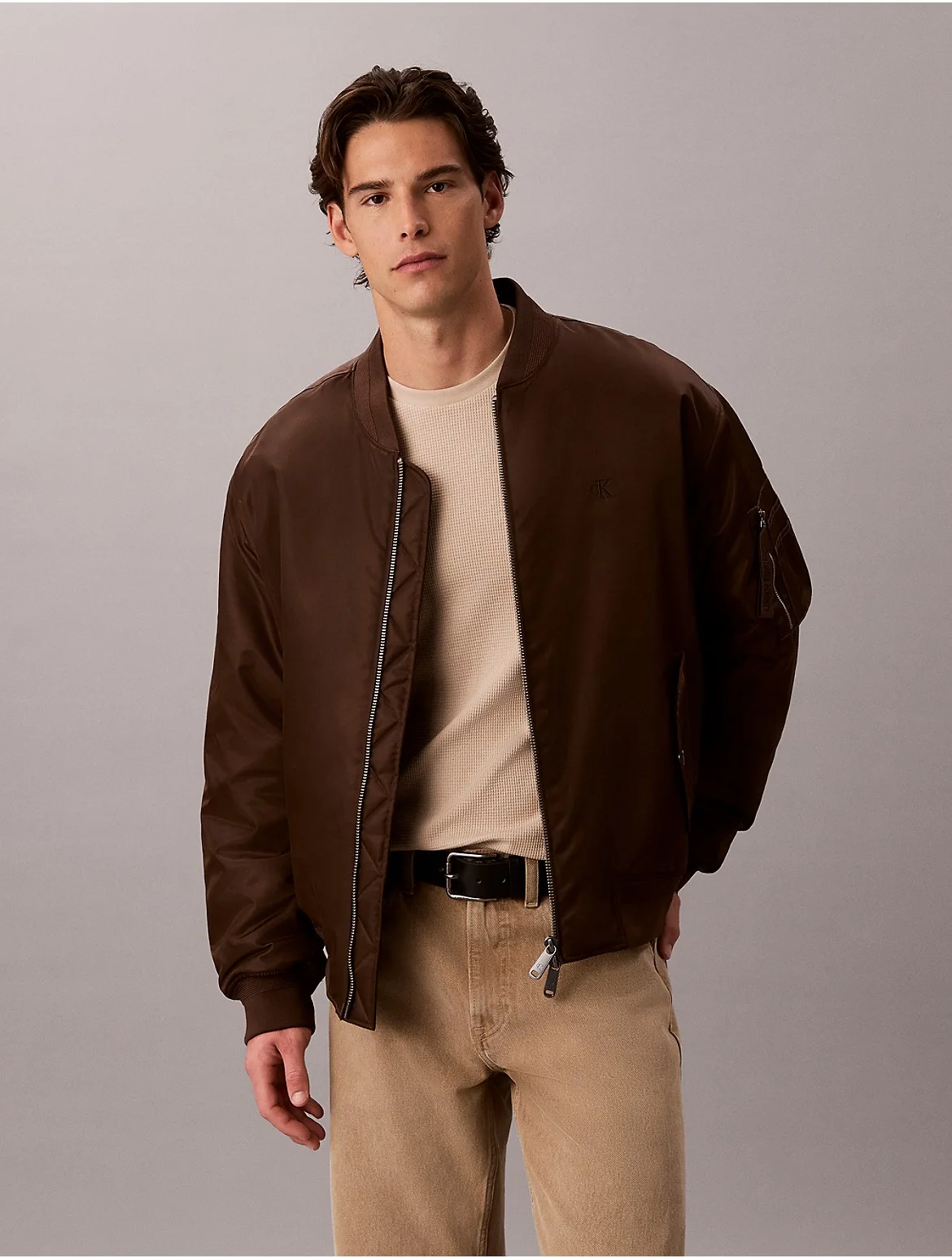 Nylon Bomber Jacket by Calvin Klein Jeans