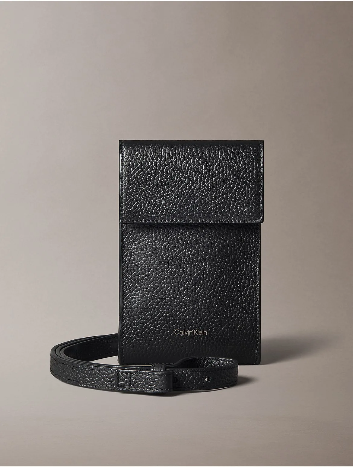 Foil Embossed Phone Crossbody by Calvin Klein