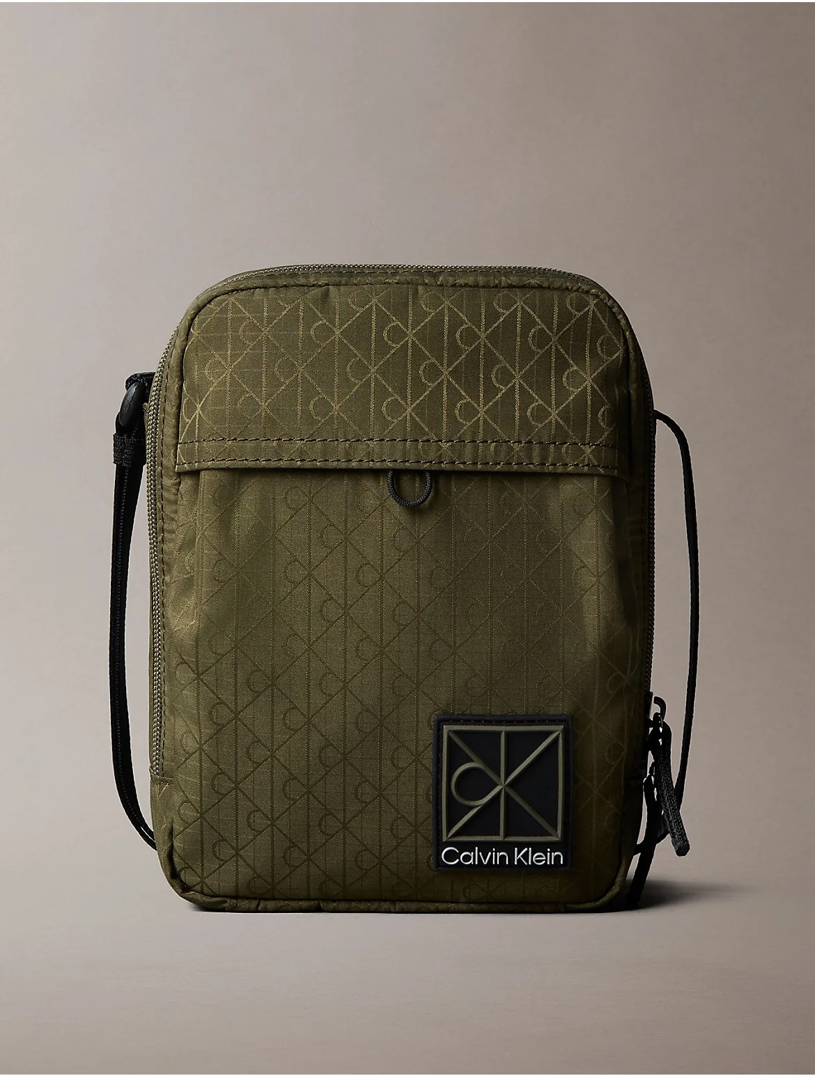 Utility Emblem Reporter Bag by Calvin Klein