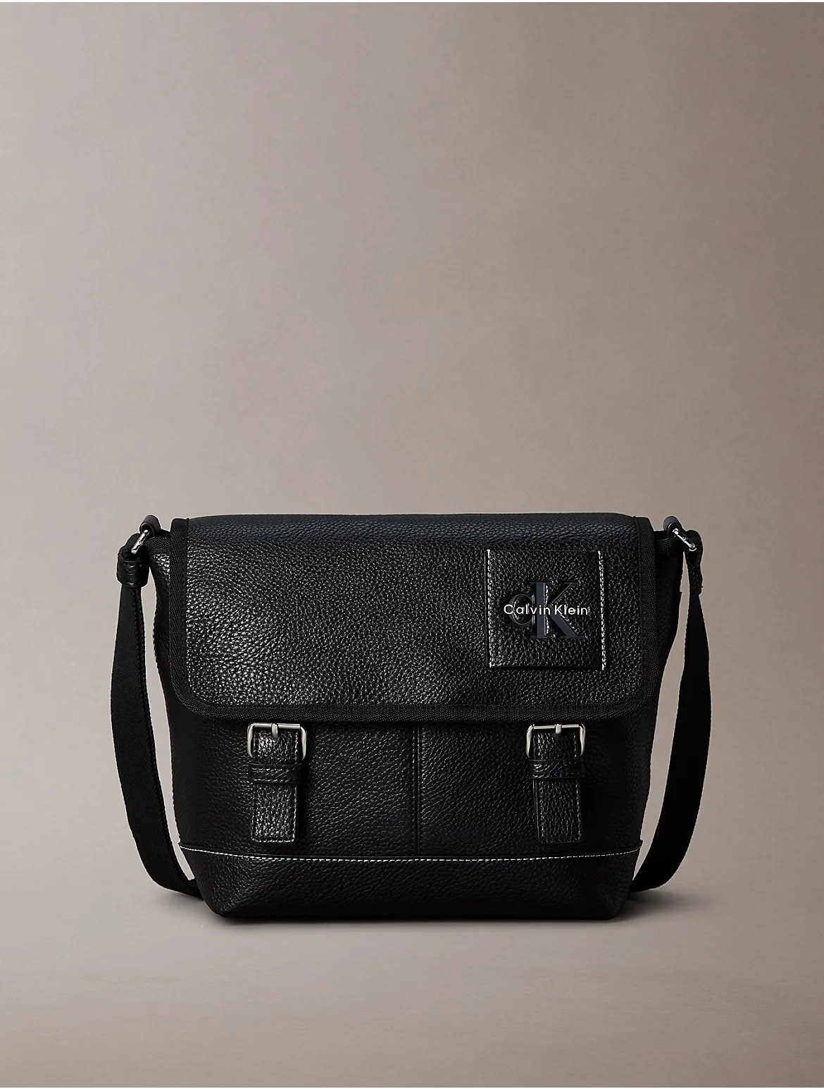 Bold Pebble Messenger Bag by Calvin Klein