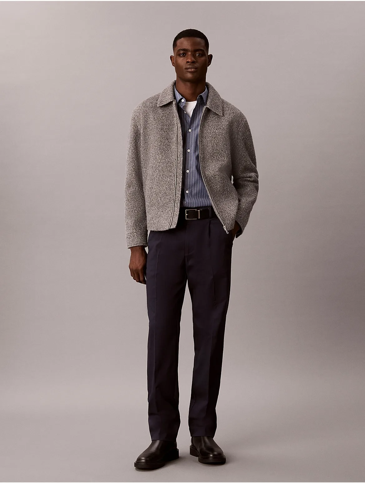 Sateen Chino Pants by Calvin Klein