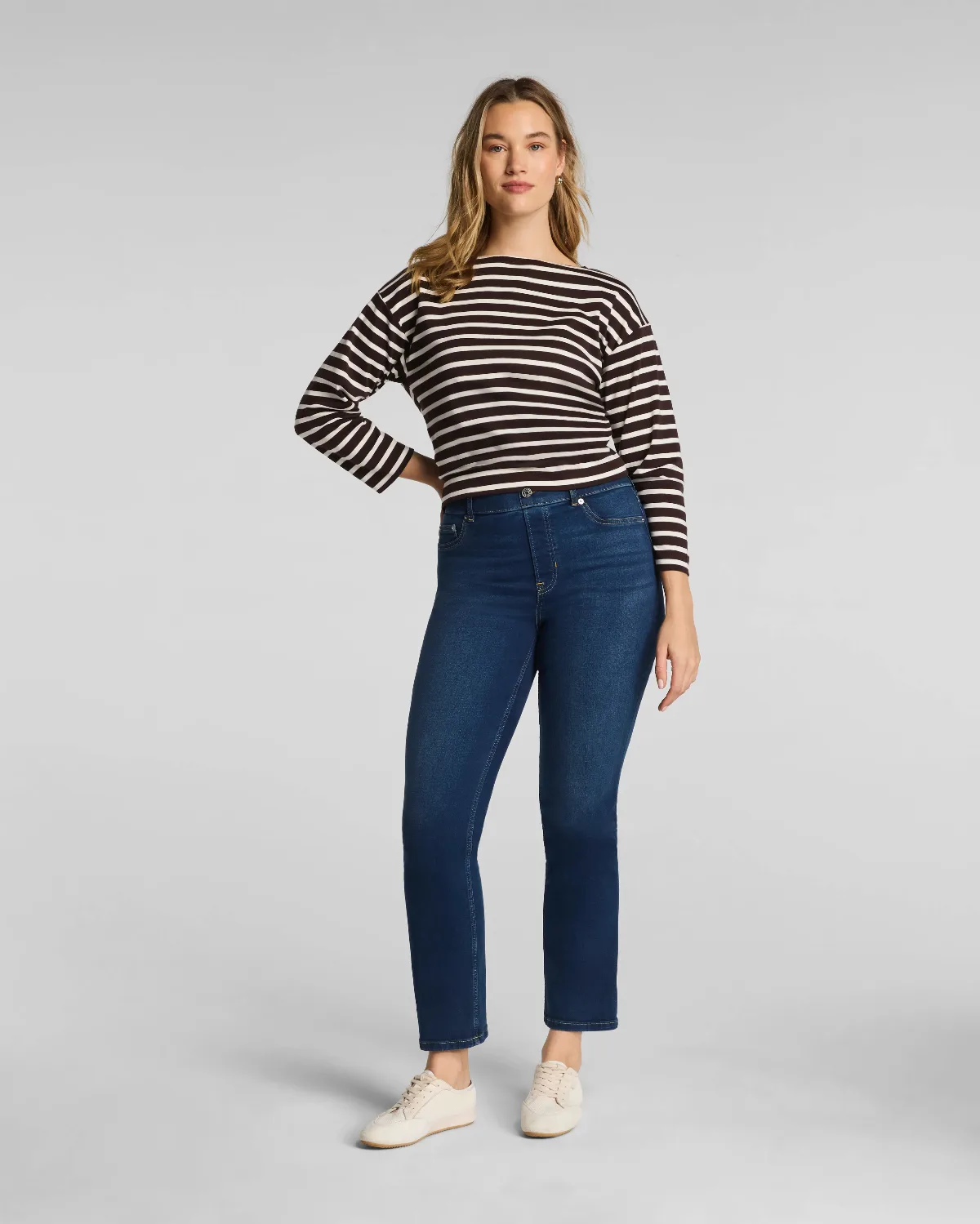 SPANXshape® EveryWear Pull-On Kick Flare Jeans by SPANX