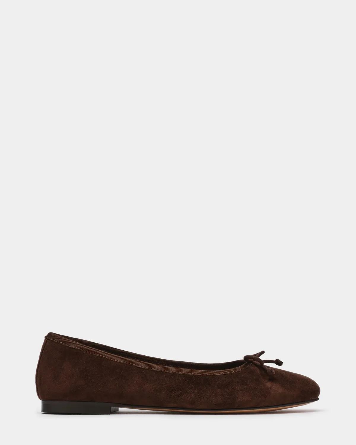 Selma Ballet Flats - Suede Leather by Steve Madden