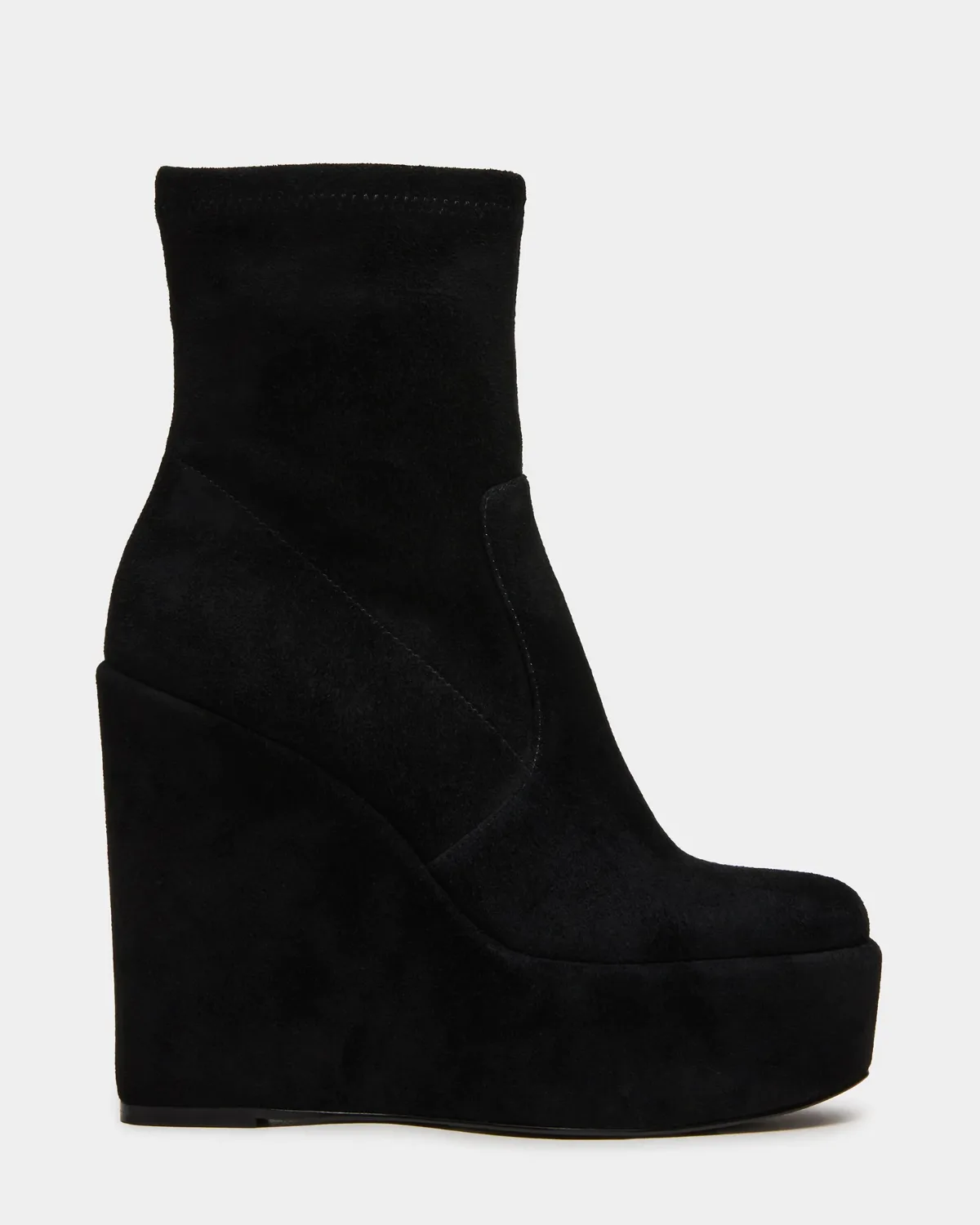 Cecil Ankle Booties - Suede Leather by Steve Madden