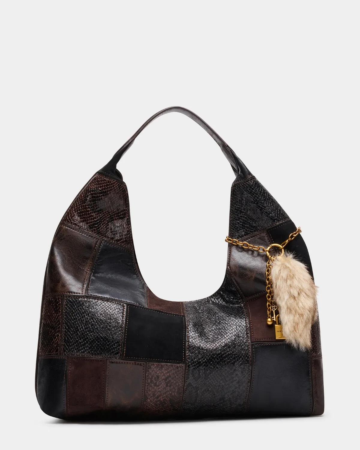 Aurra Patchwork Bag - Synthetic by Steve Madden