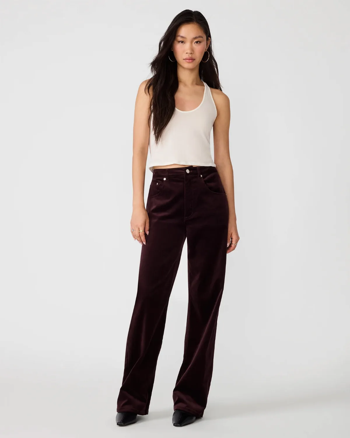 Sydnee Pant Wide Leg Sets - Cotton by Steve Madden