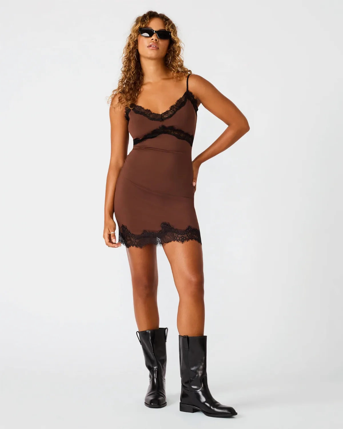 Laurine Dress Sleeveless Bodycon Dresses - Polyester by Steve Madden