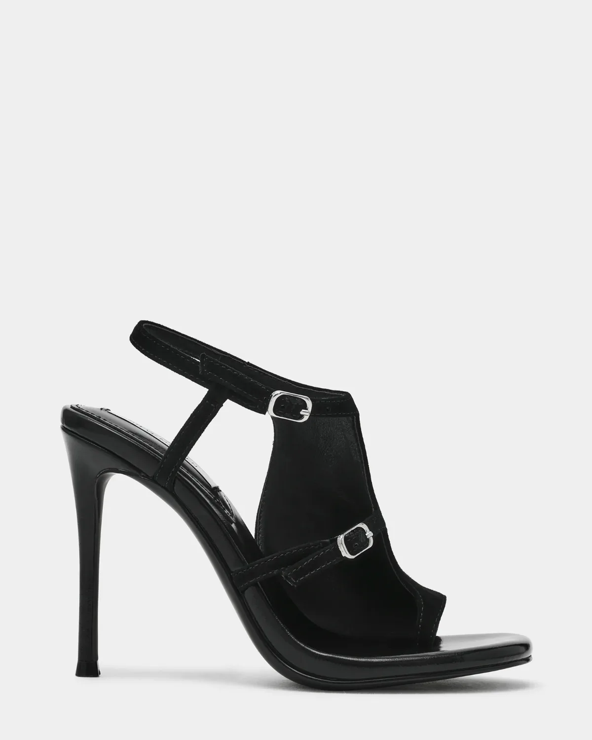 Tallie Thong Heels - Suede - Leather