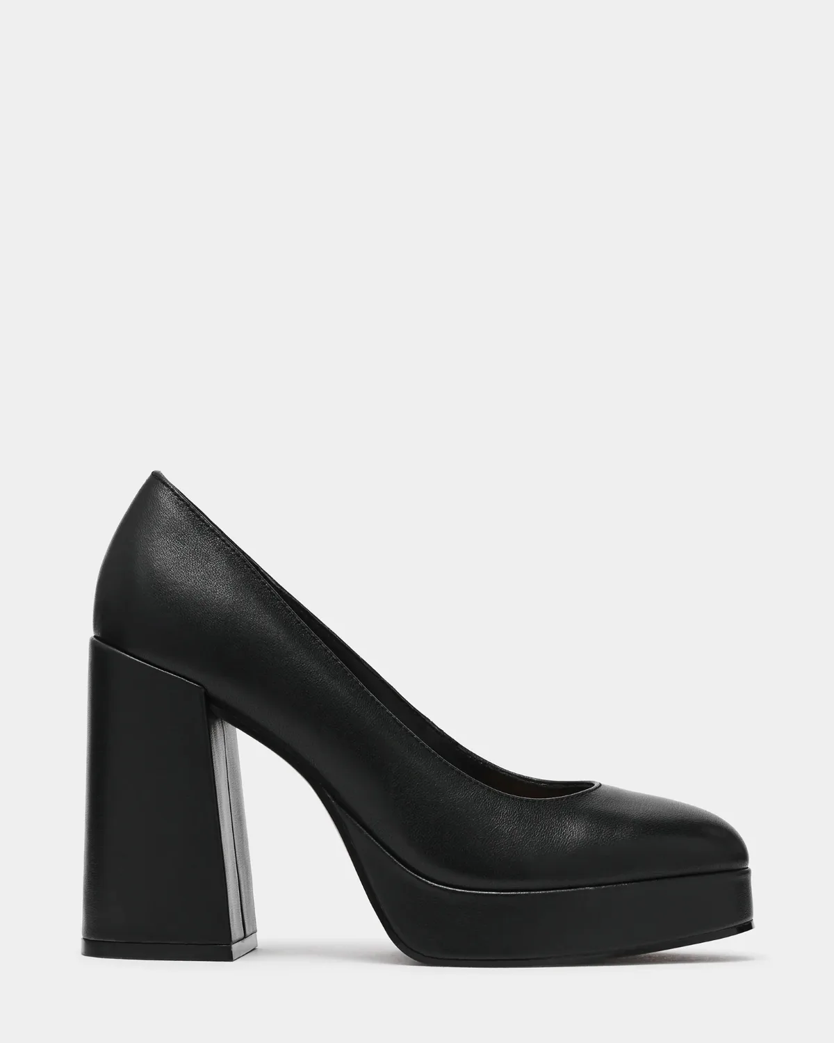 Tati Block Heels - Leather by Steve Madden