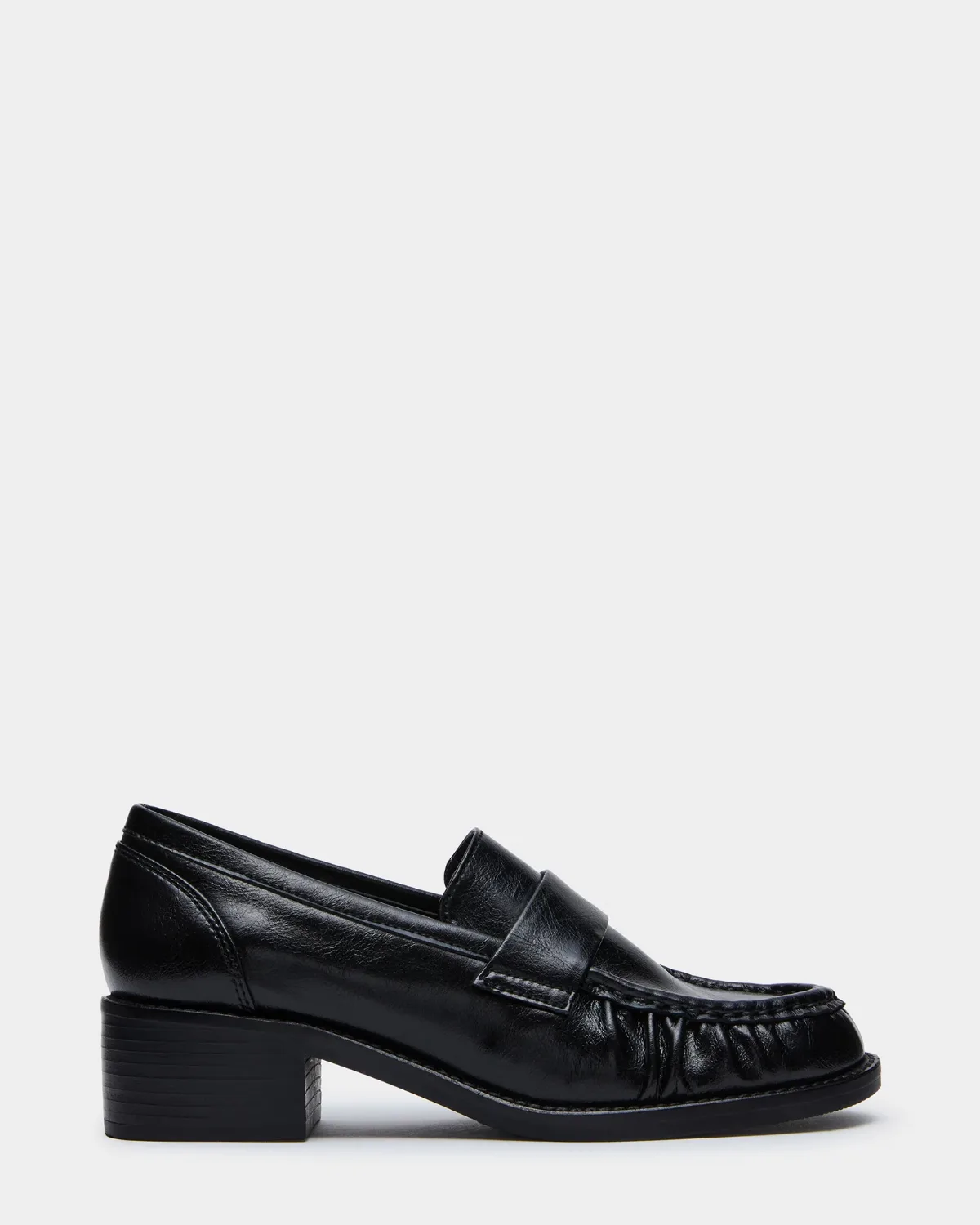 Altman Block Heel Loafers - Leather by Steve Madden