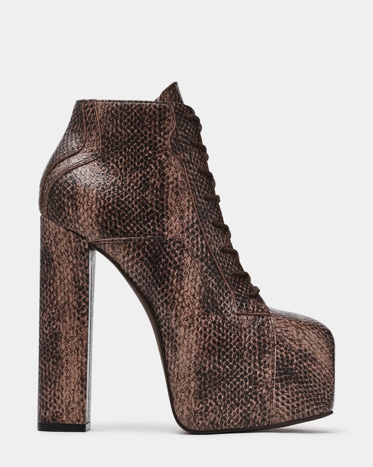 Shaina Block Heel Booties - Leather by Steve Madden