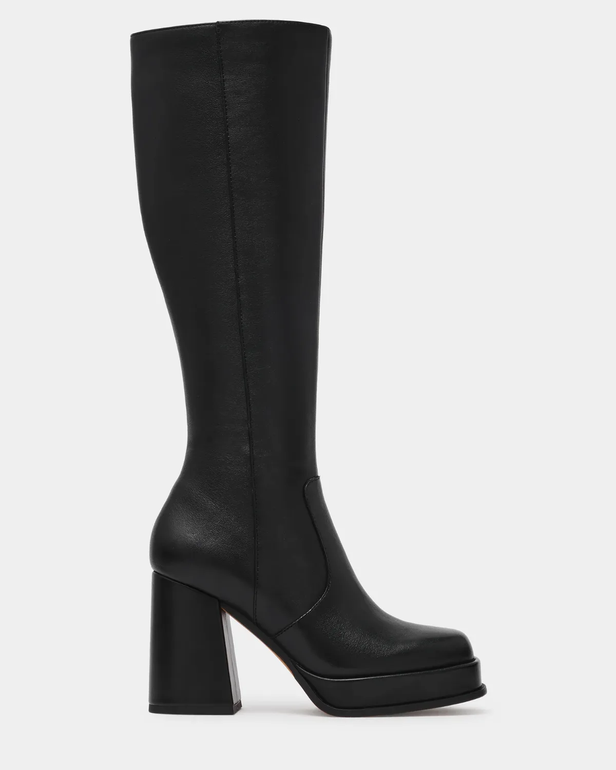 Odelia Block Heel Boots - Leather by Steve Madden