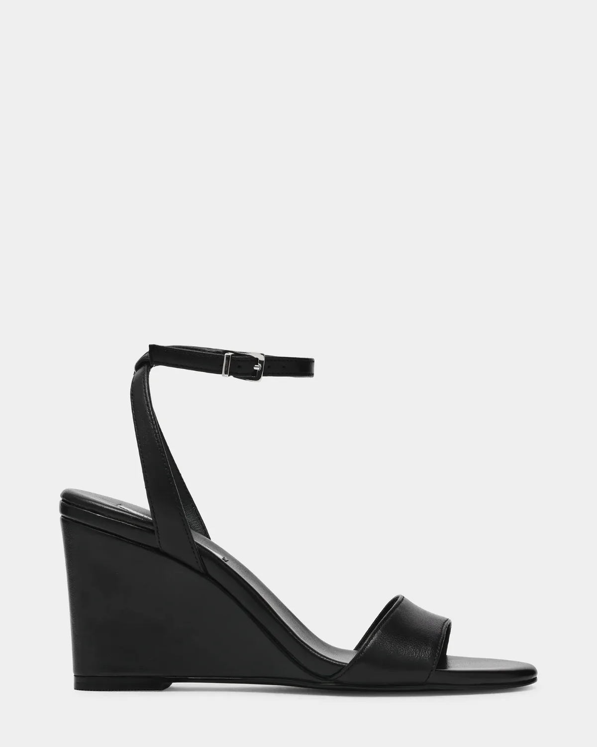 Myka Wedge Sandals - Leather/Linen by Steve Madden