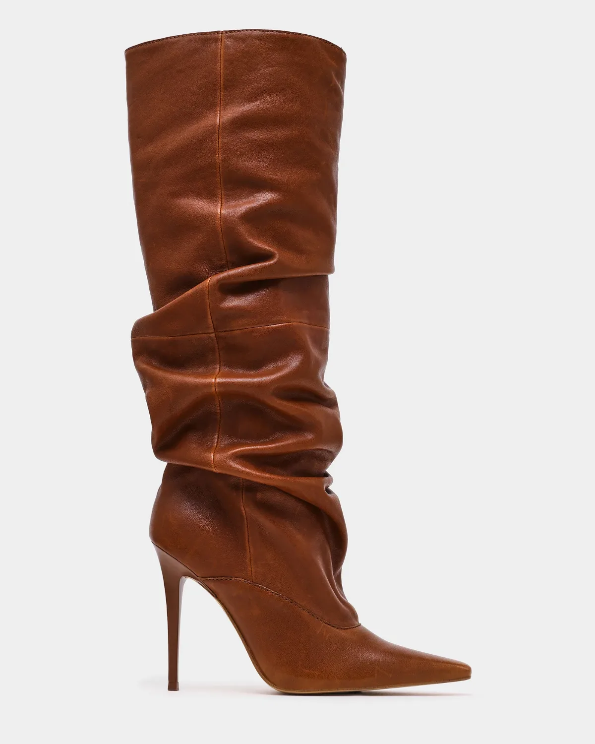 Elona Cuffed Boots - Leather