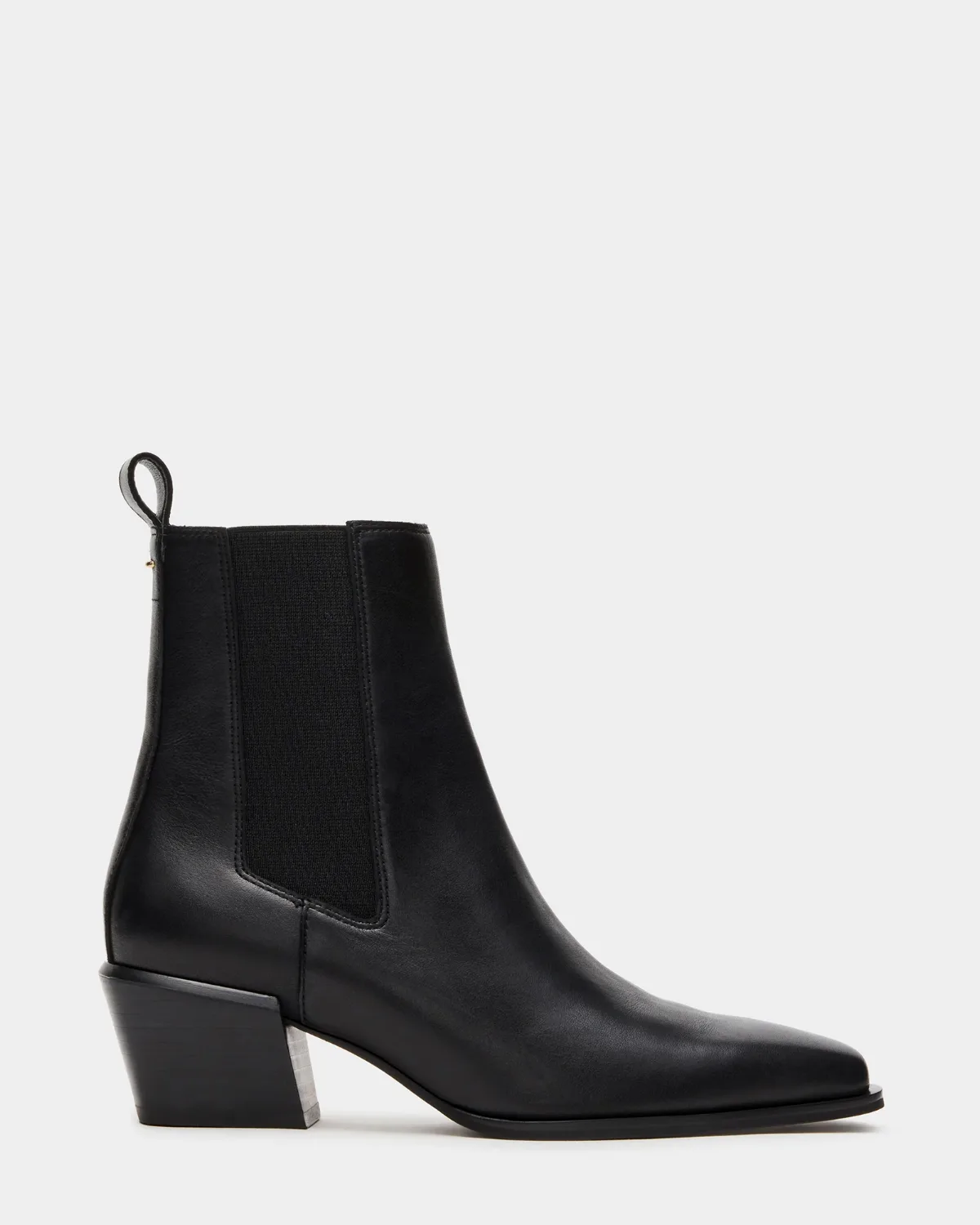 Daxen Block Heel Booties - Leather by Steve Madden