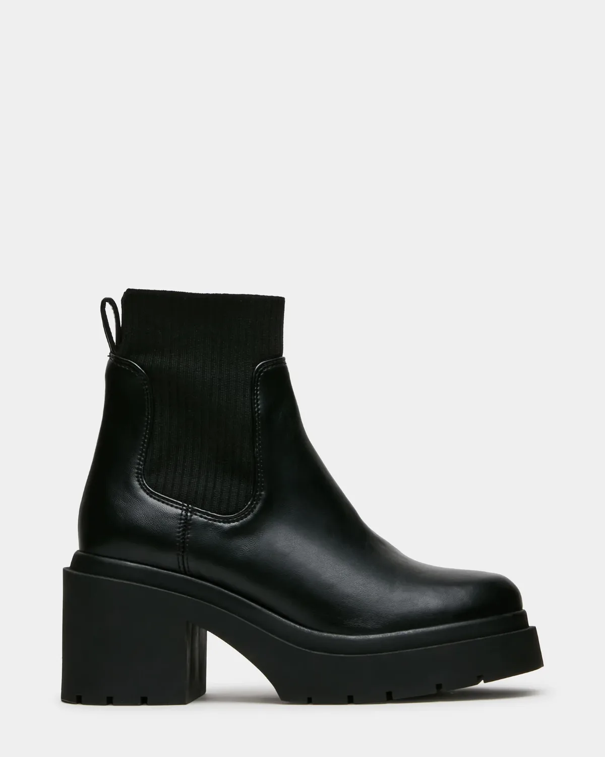 Koah2O Block Heel Booties - Leather by Steve Madden