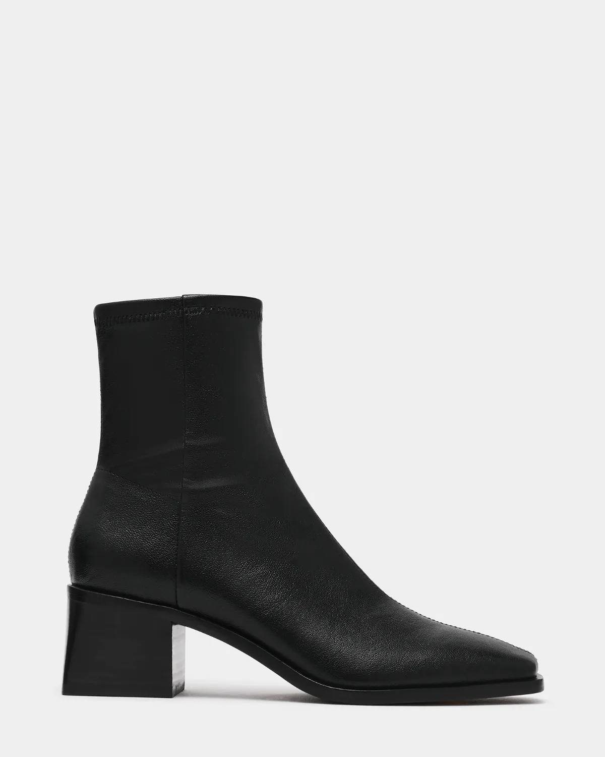 Eralyn Block Heel Booties - Leather by Steve Madden
