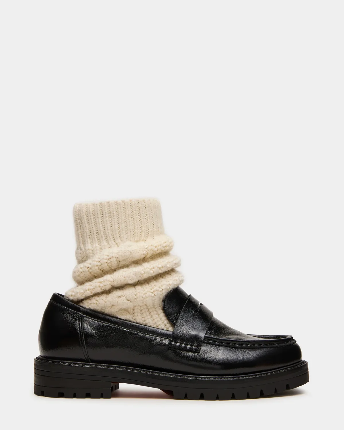 Mateo Lug Loafers - Leather by Steve Madden