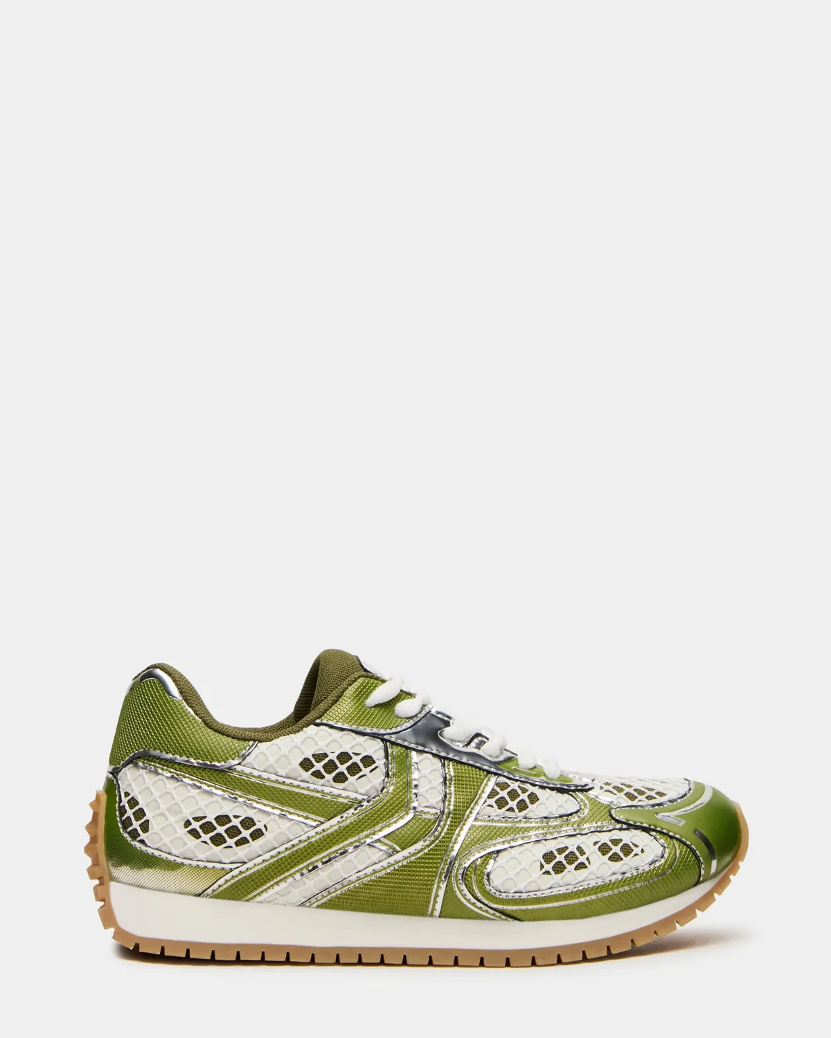 Pager Mesh Lace-Up Sneakers