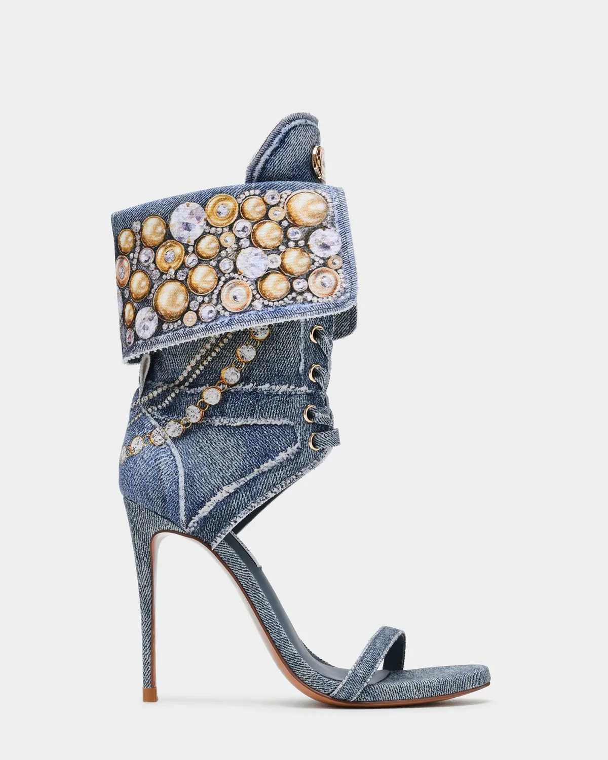 Casella Lace-Up Heels - Leather by Steve Madden