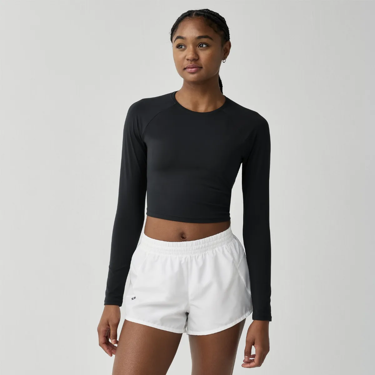 Luxe Crop Long Sleeve by Brooks Running