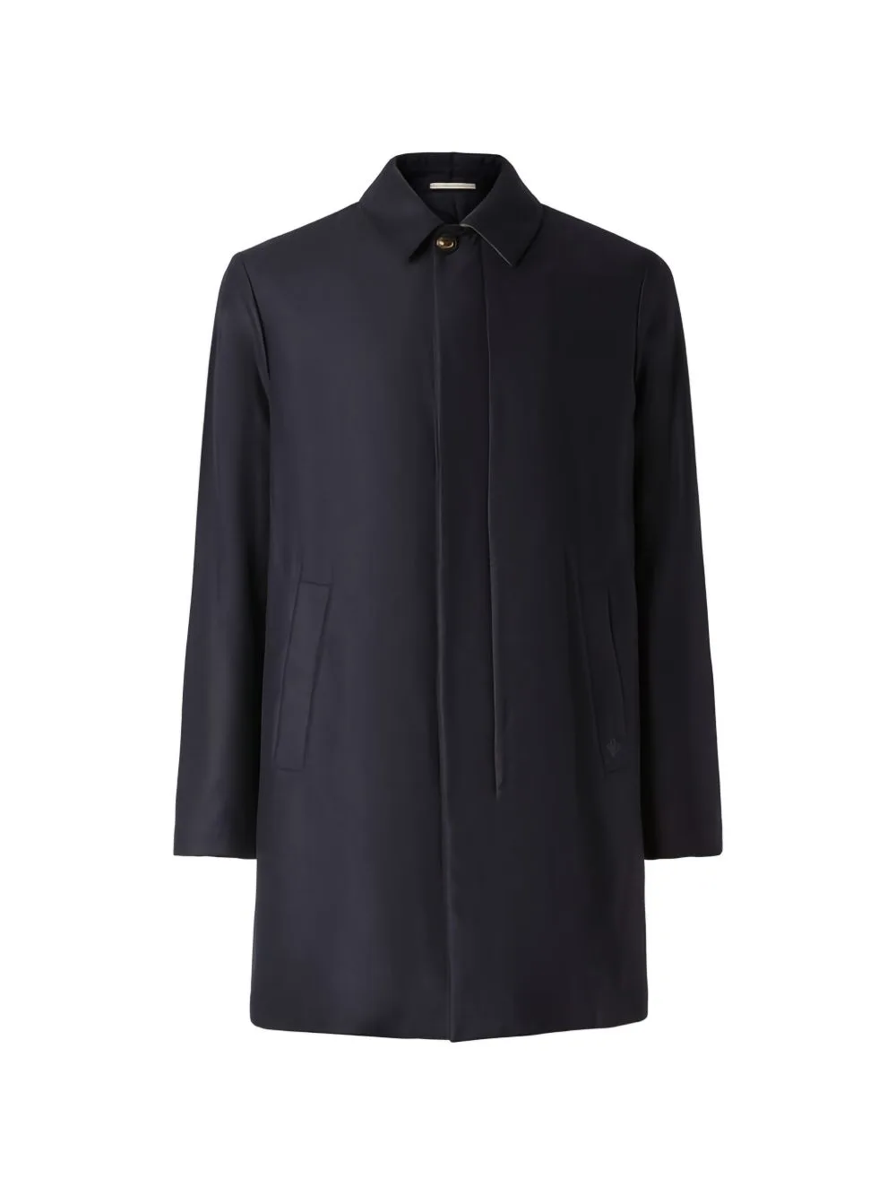 Concealed-Front Raincoat by Pal Zileri