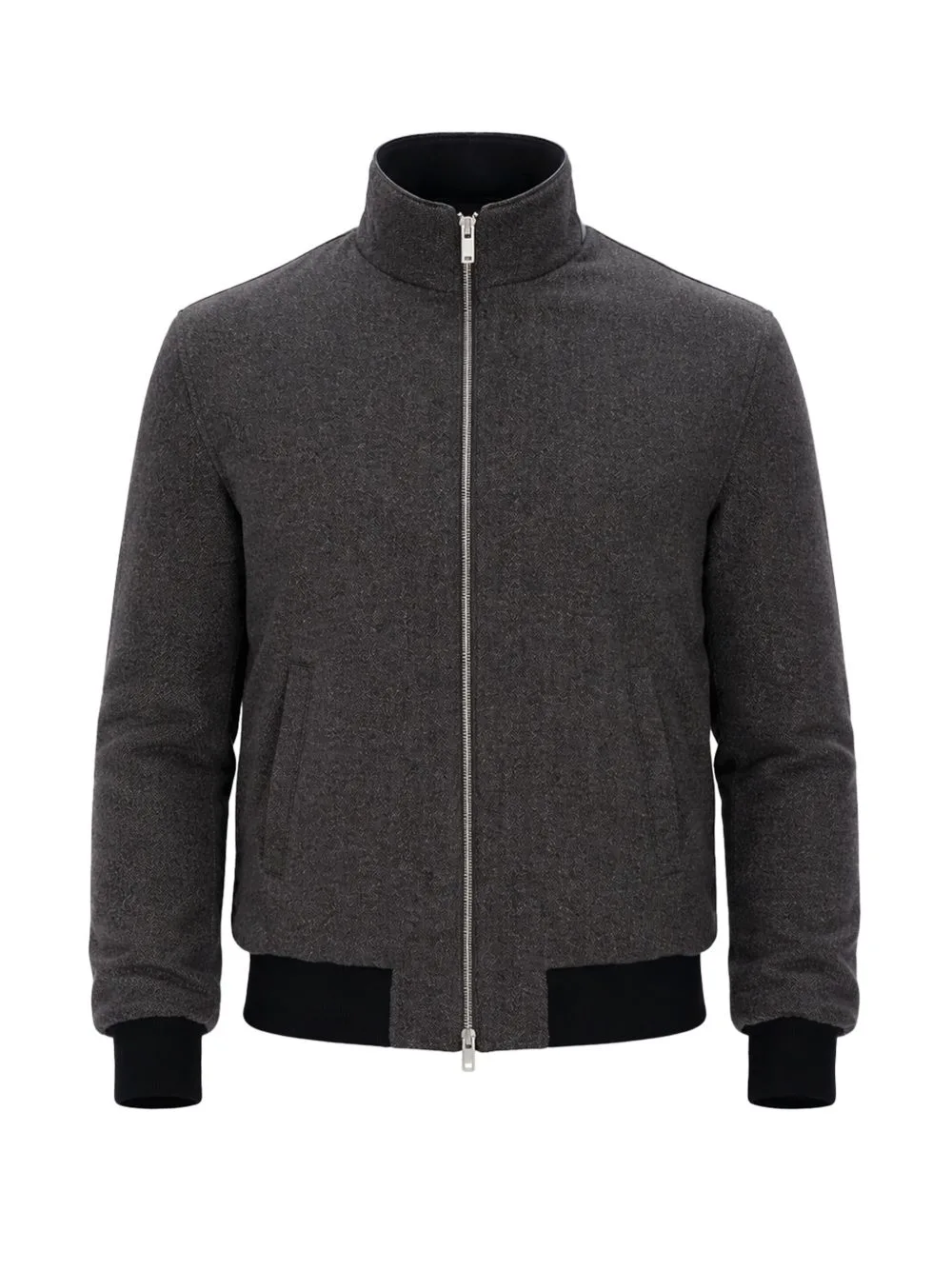 Zip-Up Bomber Jacket by Tombolini