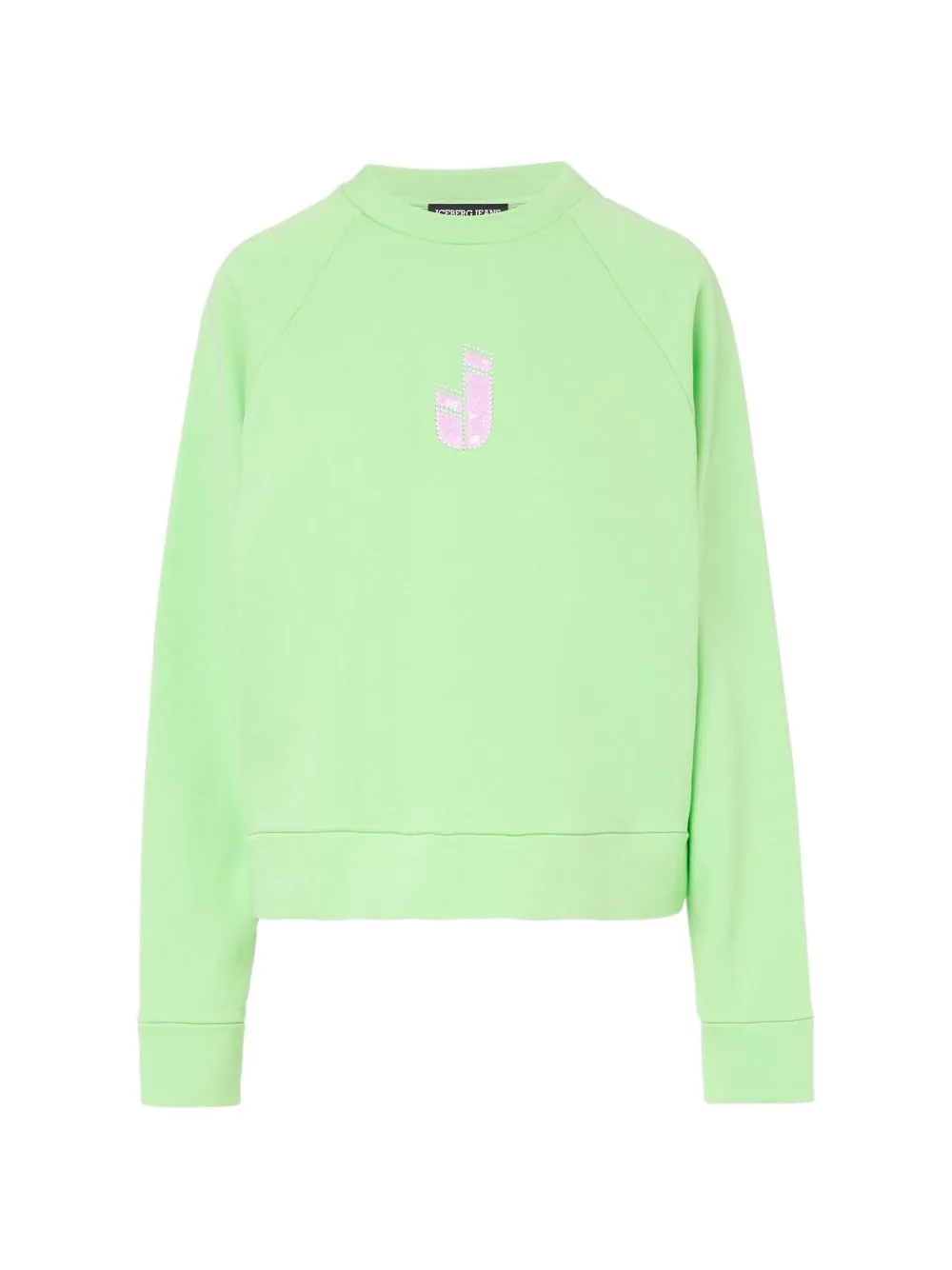 Logo-Patch Raglan-Sleeve Sweatshirt by Iceberg