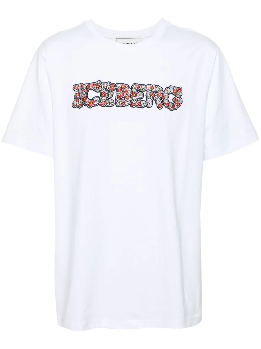 5D Logo-Embroidered T-Shirt by Iceberg