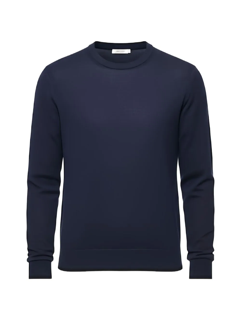 Fine-Knit Crew-Neck Sweater by Tombolini