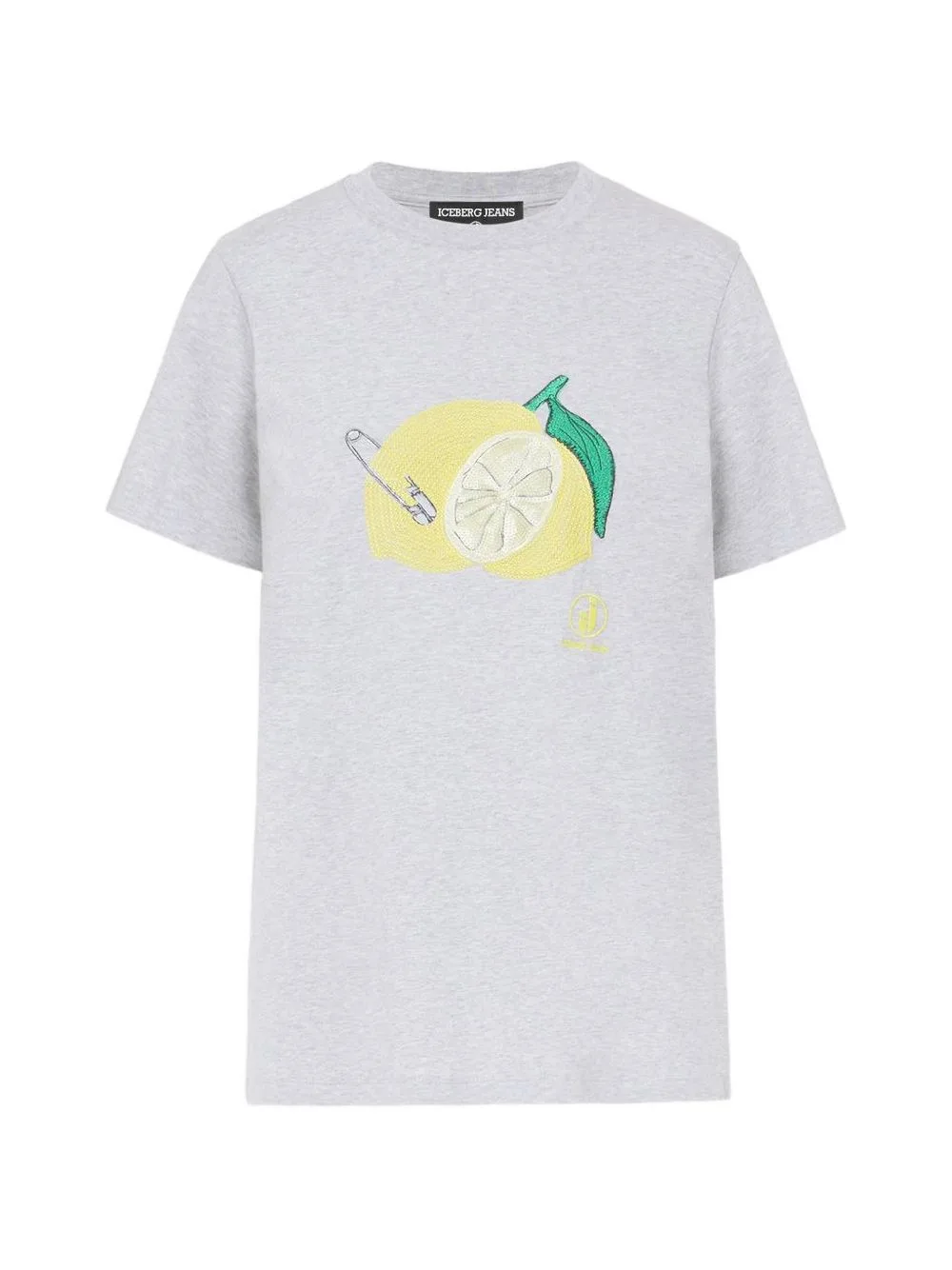 Lemon-Print Short-Sleeve T-Shirt by Iceberg