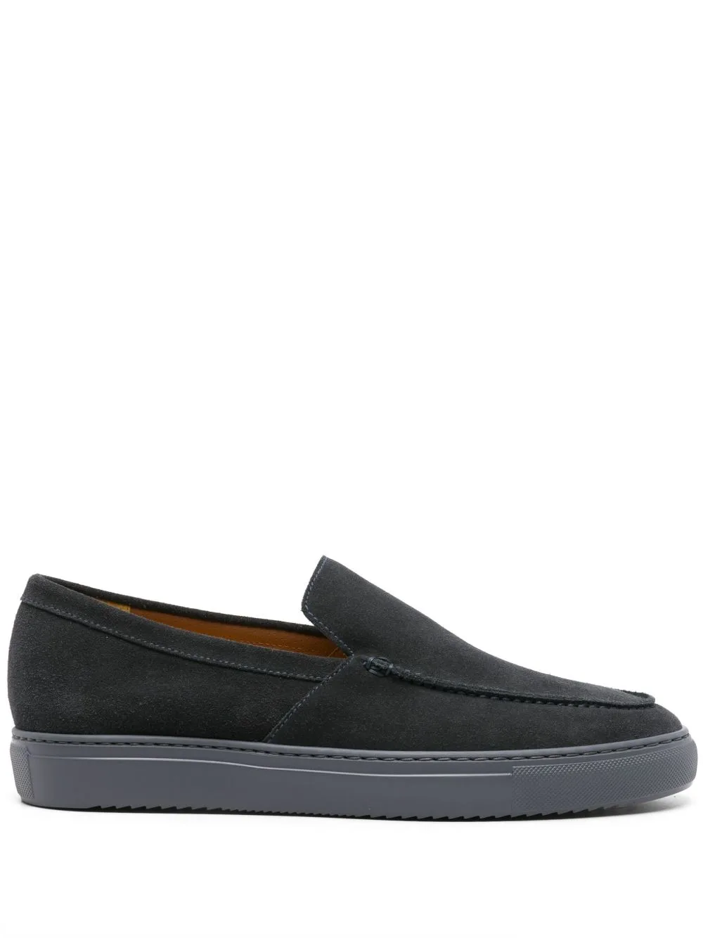 Round-Toe Suede Loafers by Doucal's