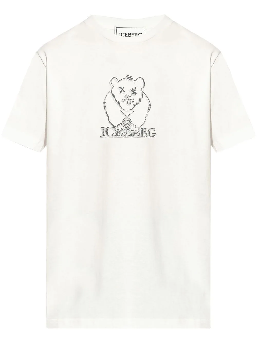 Bear Embroidery T-Shirt by Iceberg