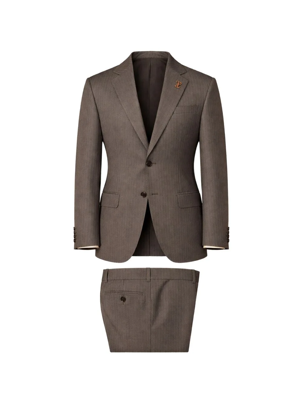 Pinstripe-Pattern Single-Breasted Suit by Pal Zileri