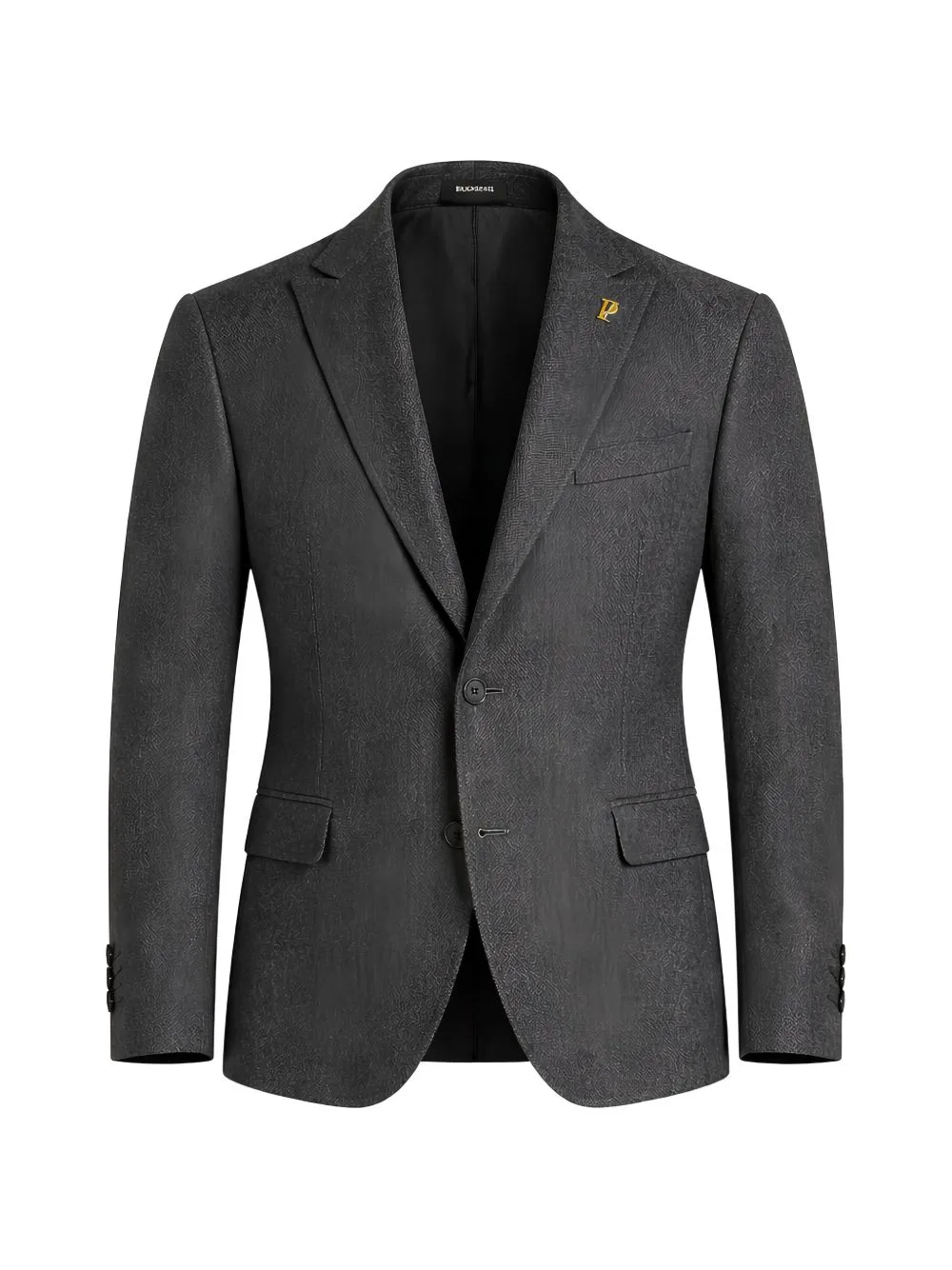 Logo-Plaque Single-Breasted Blazer by Pal Zileri